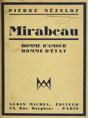cover image of Mirabeau